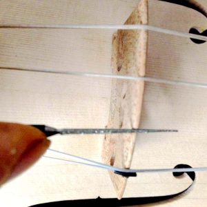 Violin Nut and Bridge File