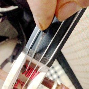 Violin Nut and Bridge File