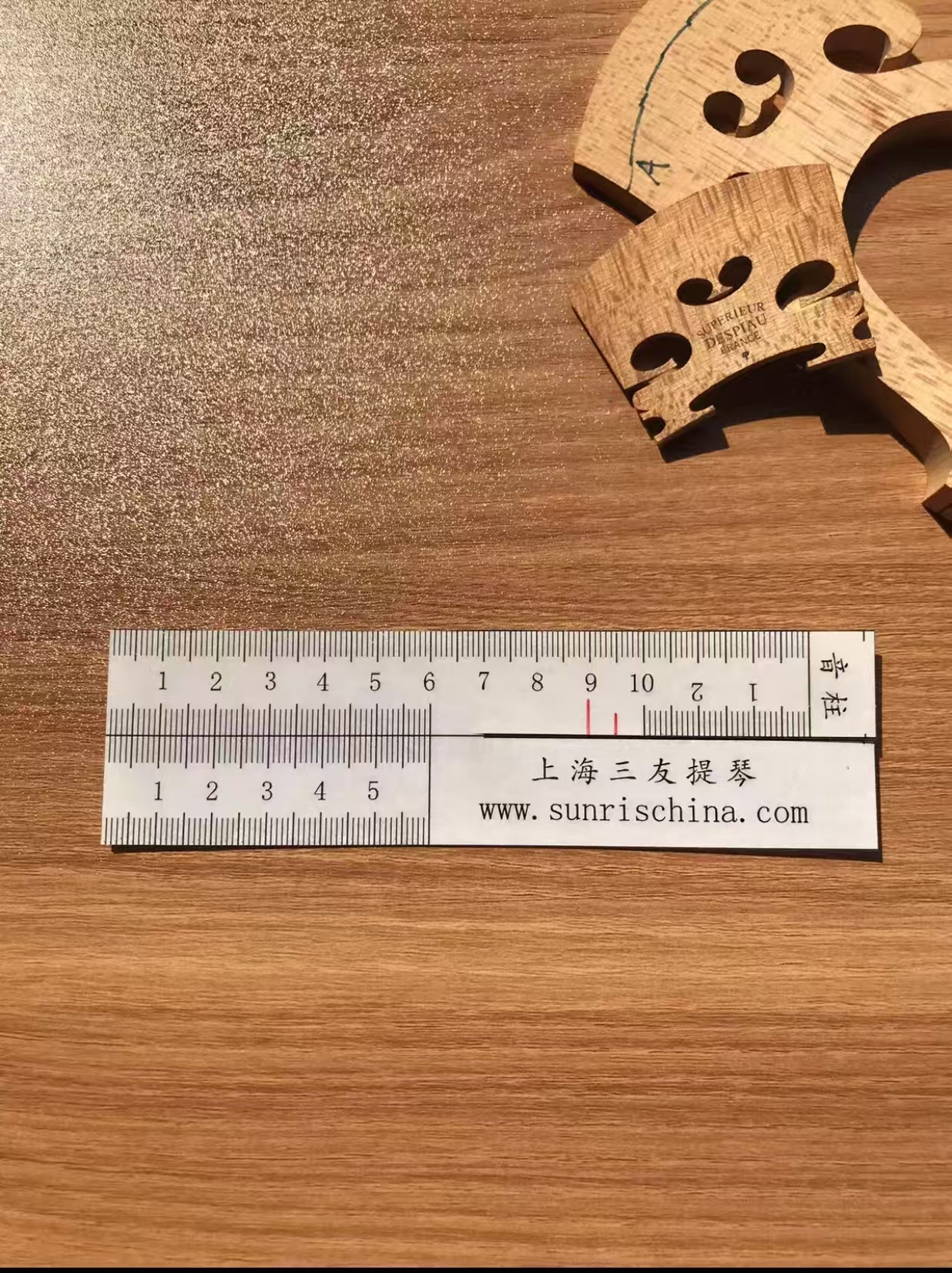 Measuring Ruler for Violin, Viola and Cello